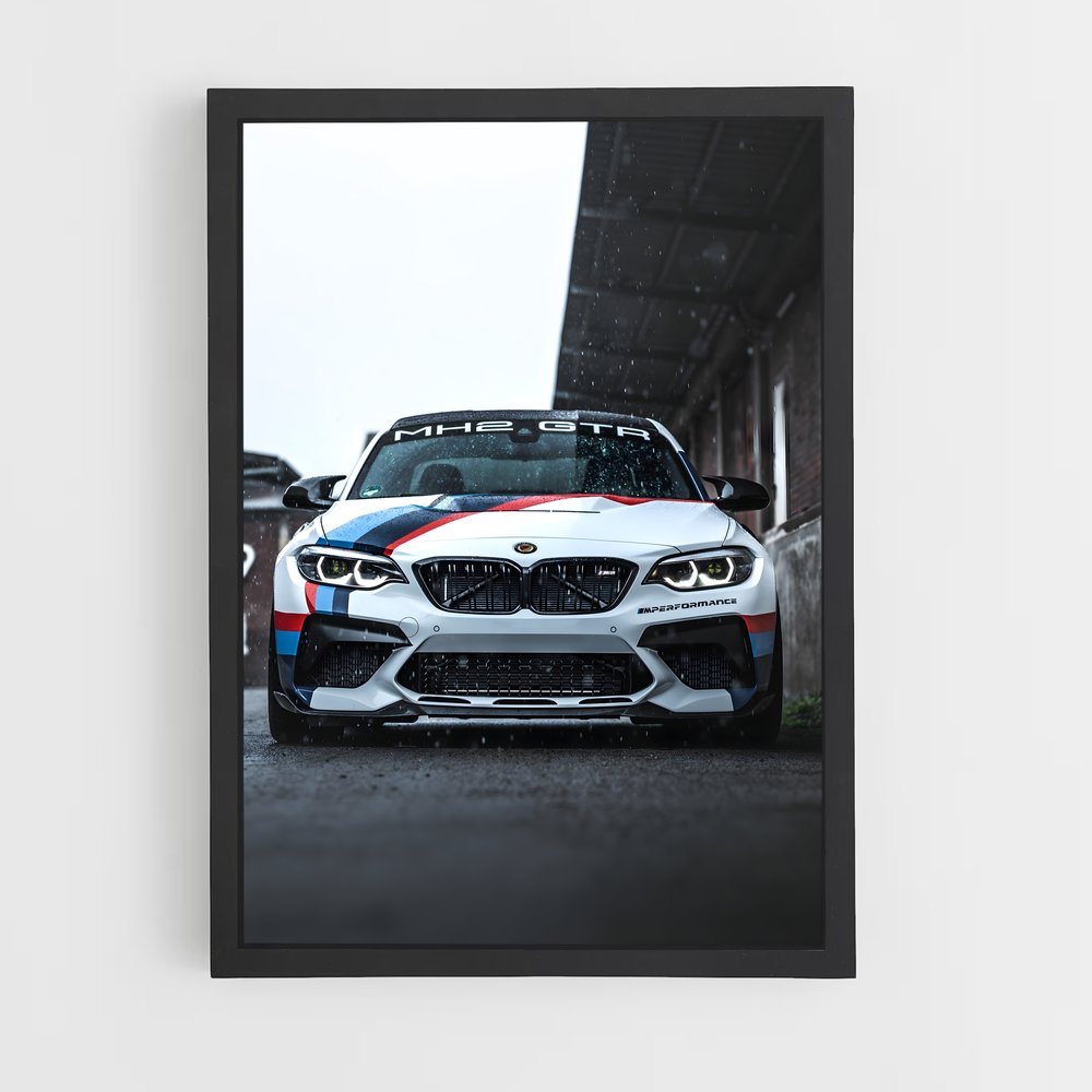 Poster M6 GTR Racing – affiche BMW (vue 2)